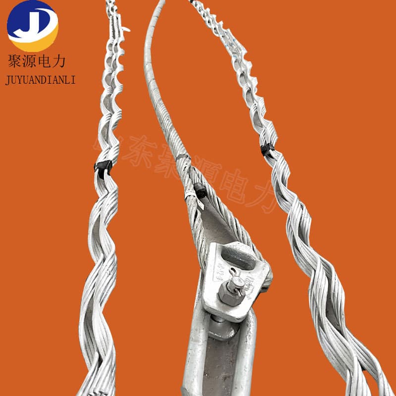 Tension clamps for ADSS/OPGW optical cables, grounding wire tension fixtures, full set of optical cable fittings manufacturer.