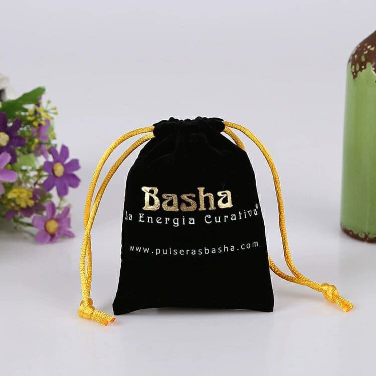 Custom-made velvet drawstring pouch accessories, velvet storage bag with pull cord, velvet drawstring bag, logo printing available