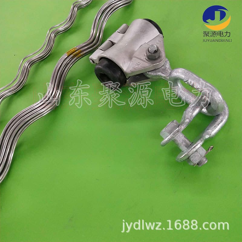 Cable Fittings, Cable Suspension Clamps for 100-meter Span, Tangent Clamps, Cable Fixing Clamp Series
