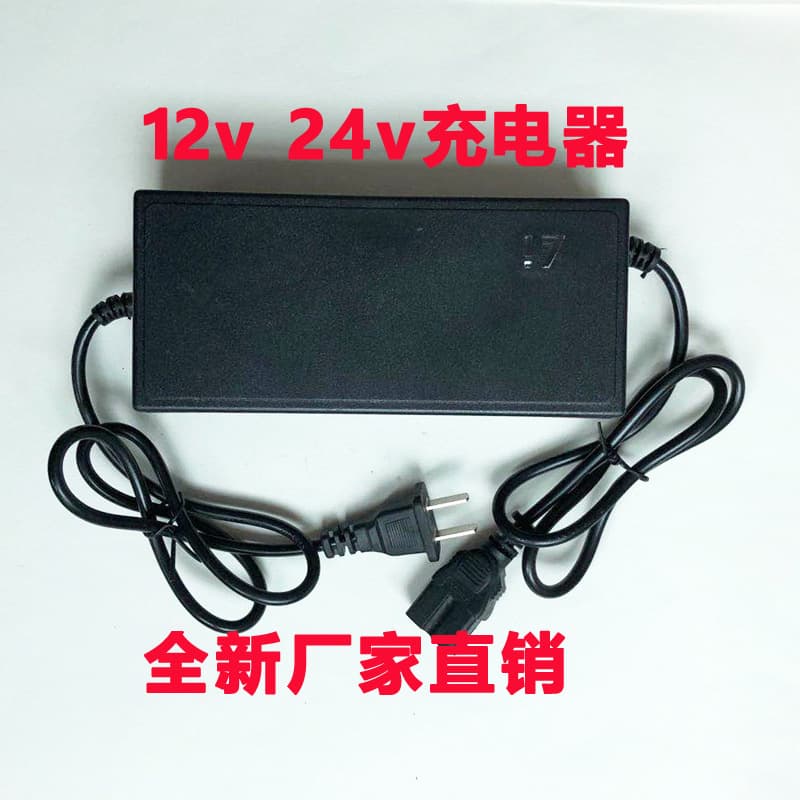 24V 12AH Electric Vehicle Charger 20AH Small Dolphin Lawn Mower Electric Wheelchair Hedge Trimmer Sugarcane