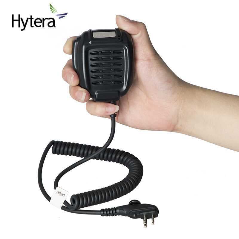 Hytera Mobile Radio Microphone Hand Mic SM08M3 Outdoor Two-Way Radio Wireless Mini Car Mount Shoulder Mic Accessory