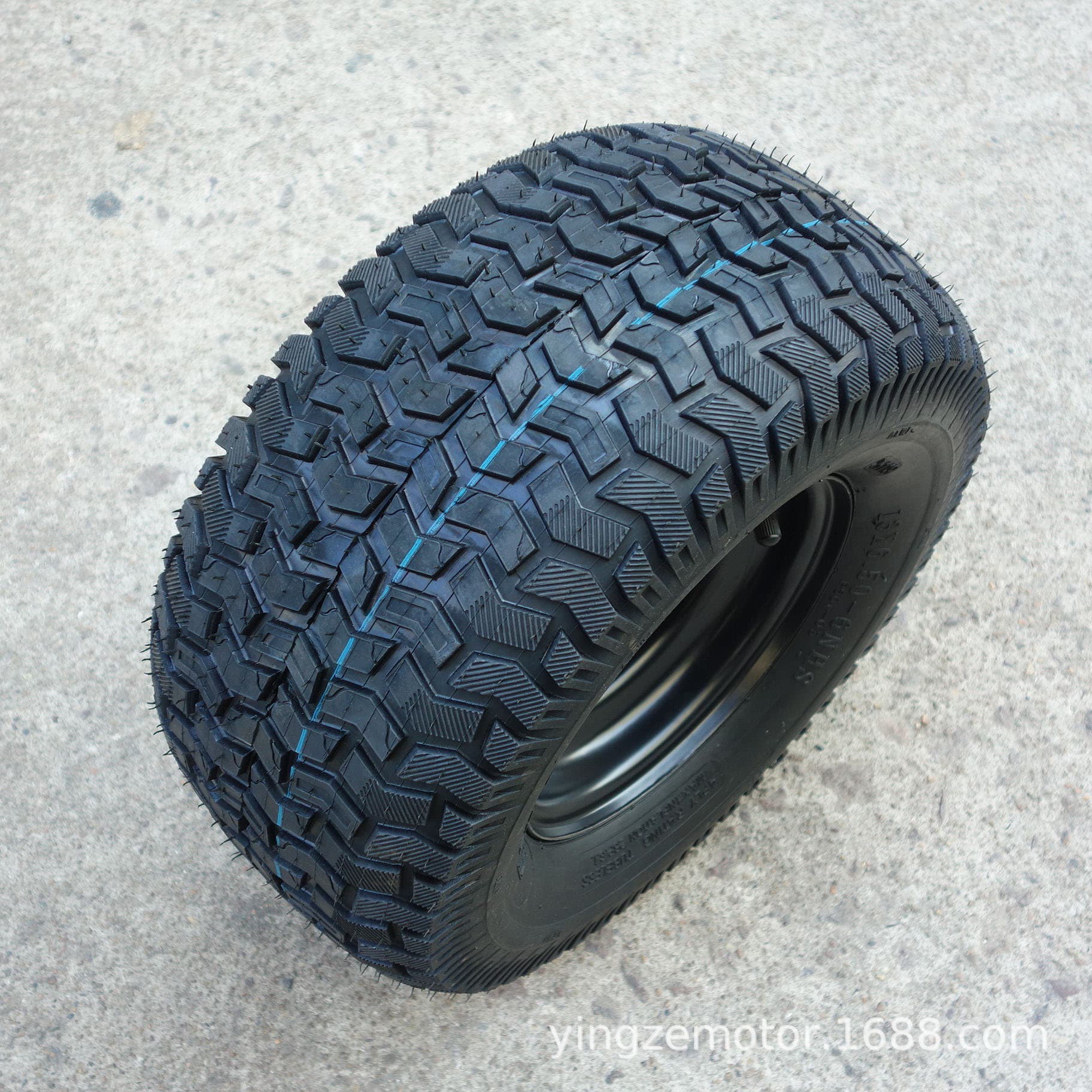 DIY modified four-wheeled vehicle, beach buggy, go-kart parts, 13X6.50-6 inch lawn tires, steel wheels and rims assembly