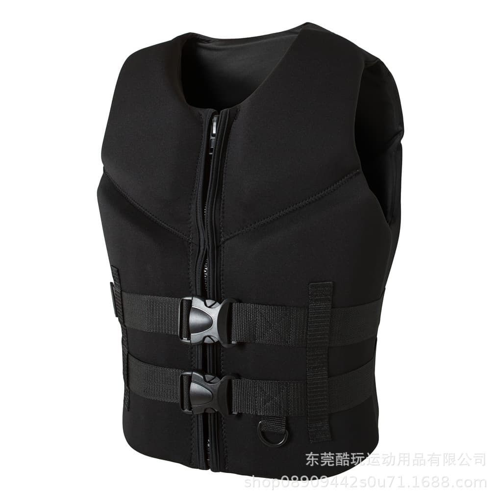 New soft vest life jacket with high buoyancy for creek trekking, jet skiing, fishing, swimming, surfing, and impact protection.