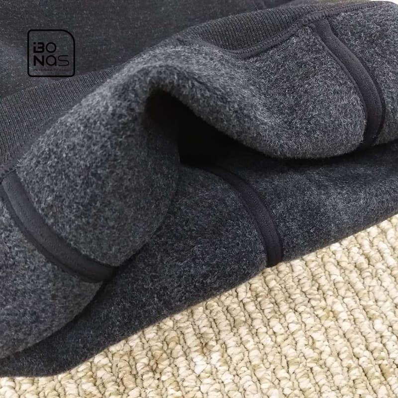 Baonasi Autumn/Winter Bamboo Charcoal Heating Yarn Self-Heating Fleece-Lined Thickened 280G Footed Seamless Leggings