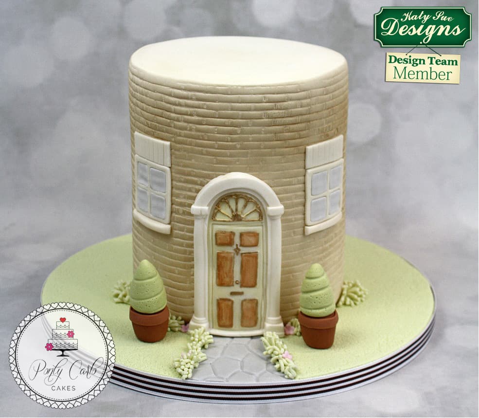 Fondant Silicone Mold, Gumpaste Chocolate Silicone Mold, European-Style Door L047