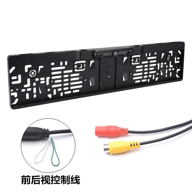New Private Mold European License Plate Frame Reverse Rear View Camera Universal Front and Rear Infrared Night Vision HD