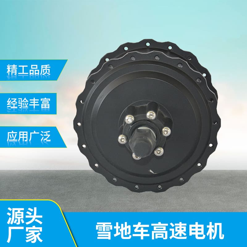 High-Speed Motor, 08 Spoke Wheel Motor, Brushless Geared Cassette Motor, Electric Vehicle Rear Drive Spoke Hub Motor