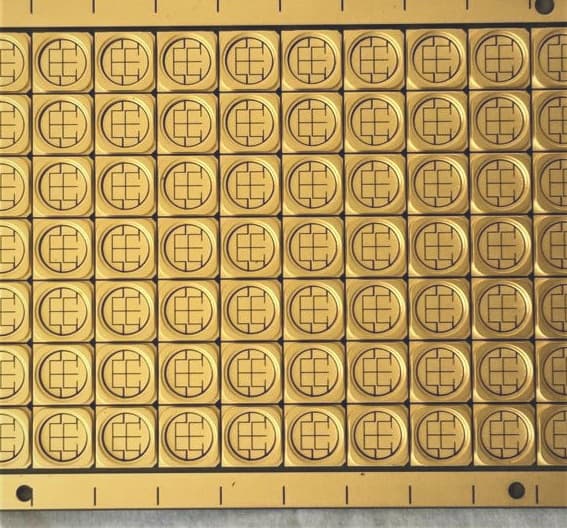 COB Ceramic Substrate, LED Ceramic Surface Light Source, LED Heat Dissipation Substrate, Ceramic Substrate, DPC Substrate