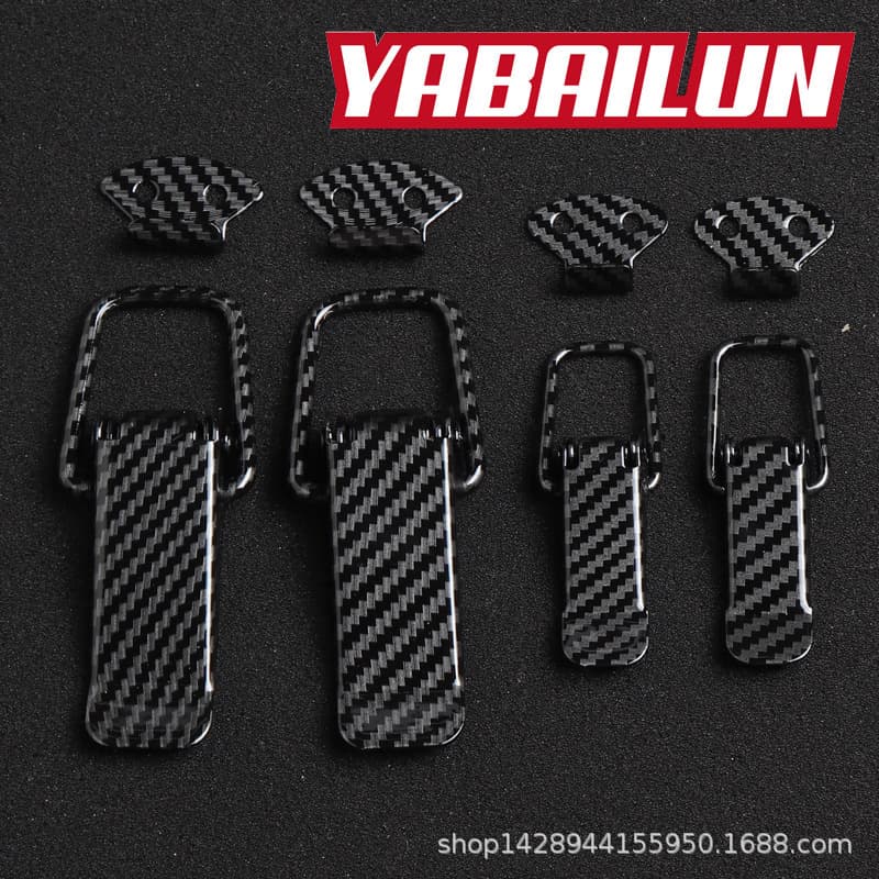 Car bumper hook modified surround lock fixed buckle surround buckle trunk lock