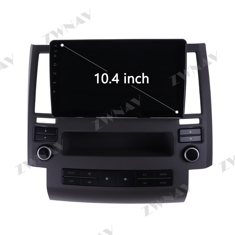 For Infiniti FX35 Large Screen Navigation, Infiniti Vertical Screen Android Navigation, AutoNavi WIFI