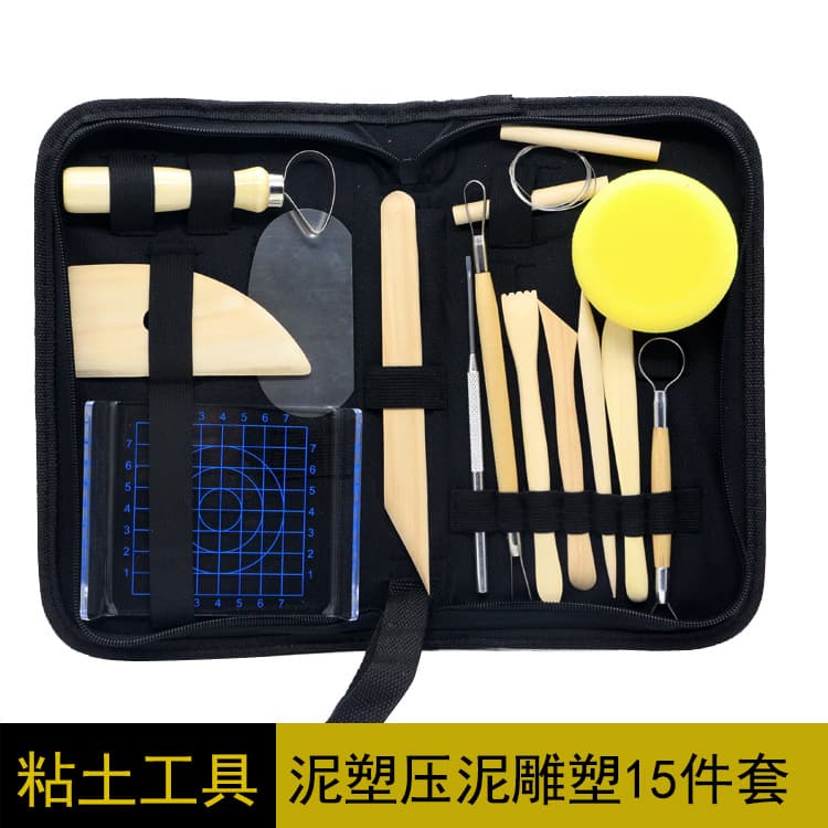 Sculpture Tools, Precision Carving Oil Clay Tools, DIY Soft Clay Modeling Set for Polymer Clay, Super Light Clay, and Figure Making