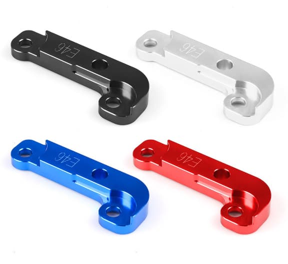 Modified drift lock increases steering angle by approximately 25%, extended control arm for large angle, fits BMW E46 E36 M3