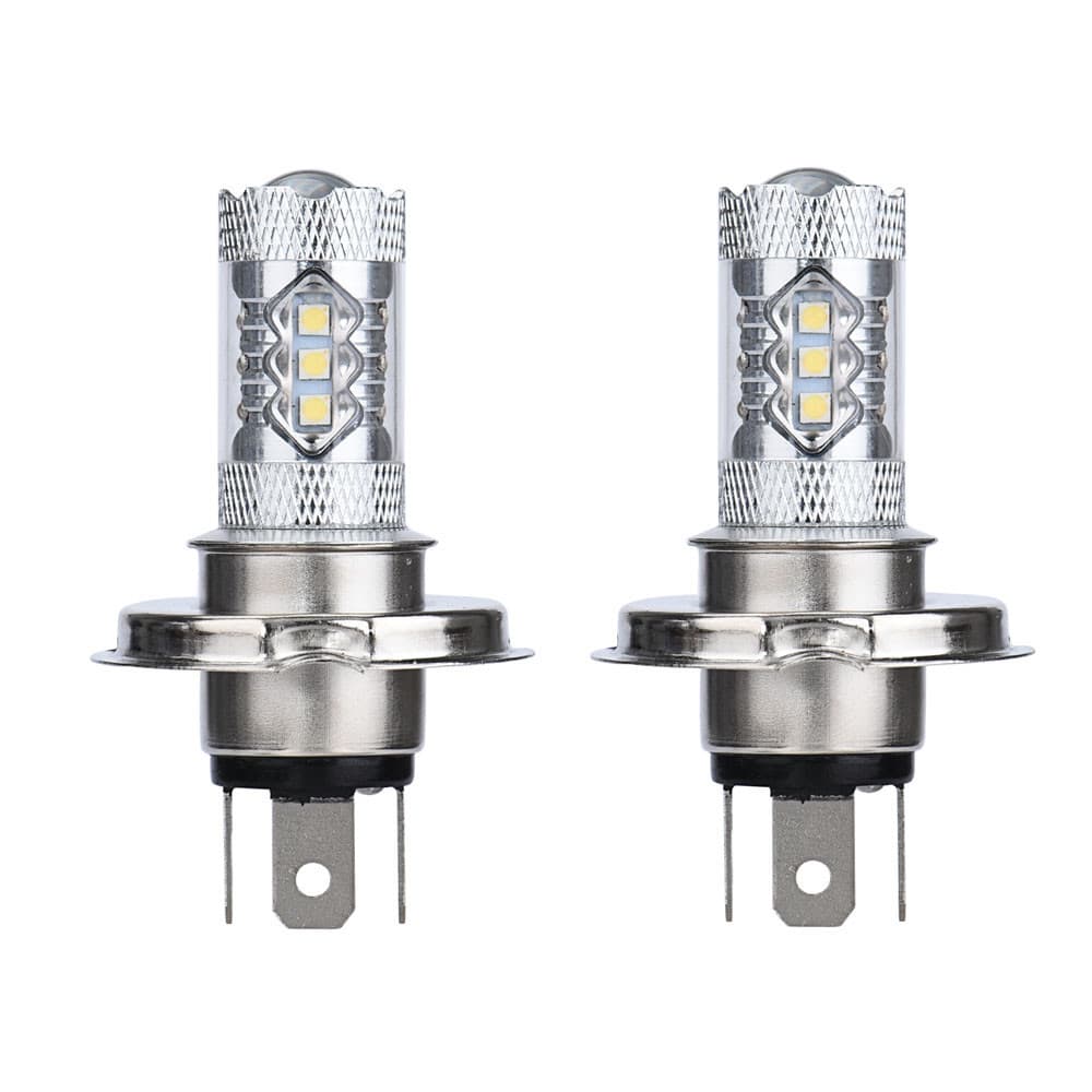 H4 80W Fog Light LED High Power Fog Light Car Headlight CREE H7 16smd Vehicle Light