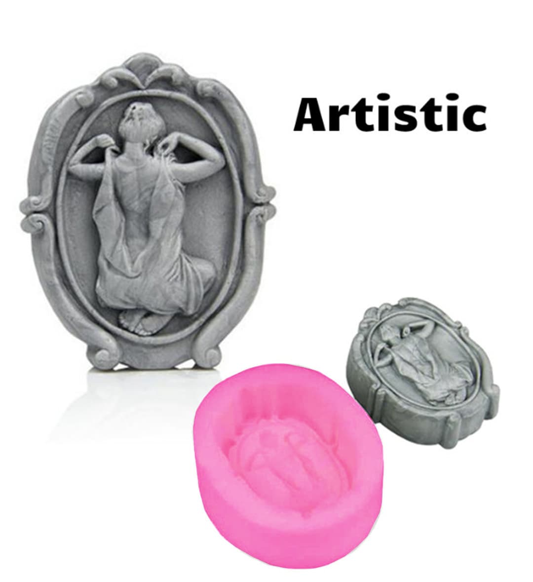 Soap Mold / Handmade Soap Mold / Silicone Mold / Candle Mold / Soap Mold / Silicone Soap Mold / S154 Beauty