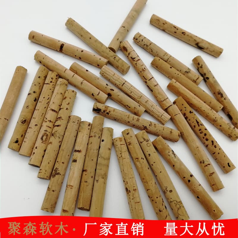 Special Price [Natural Cork Rod] Cork Stopper for Musical Instruments, Diameter 6*Length 50mm