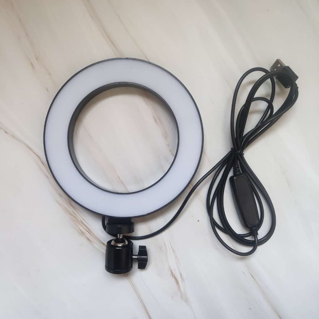 6/8/10/12 LED Ring Live Streaming Video Makeup Beauty Photography Light for Phone Selfie Fill Light
