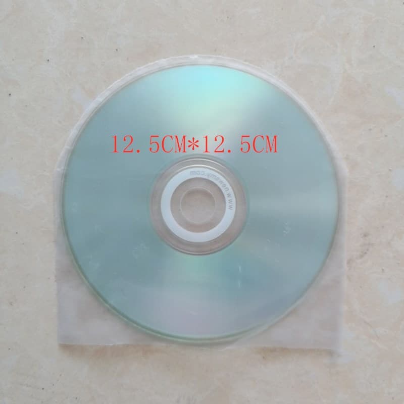 Factory direct supply, in stock, disposable anti-static disc protective bags, curved small disc semi-circle bags, film protective bags