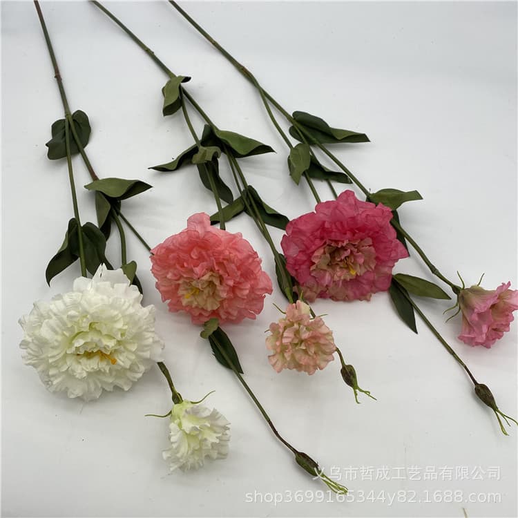 Artificial Bellflower and Lotus for Window Display, Large Living Room Bouquet, Home Decor, and Photography Prop