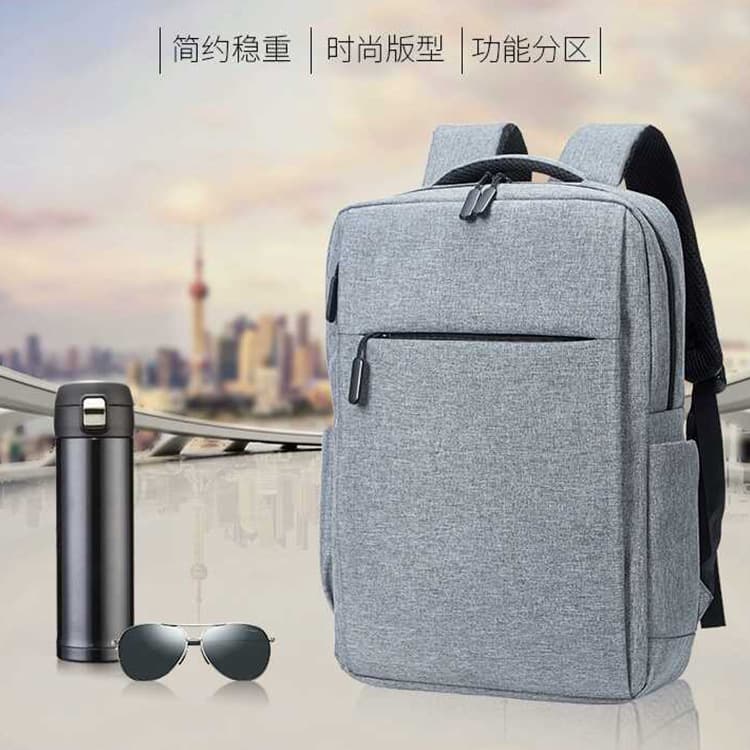 2019 New Style Backpack Korean Style Student Bag Briefcase Business Bag Unisex Large Capacity Minimalist Laptop Bag