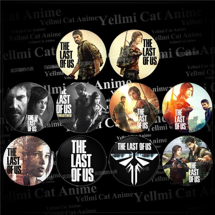 The Last of Us PS game peripherals badges/pendants/keychains/mirrors/fridge magnets Free shipping on orders A