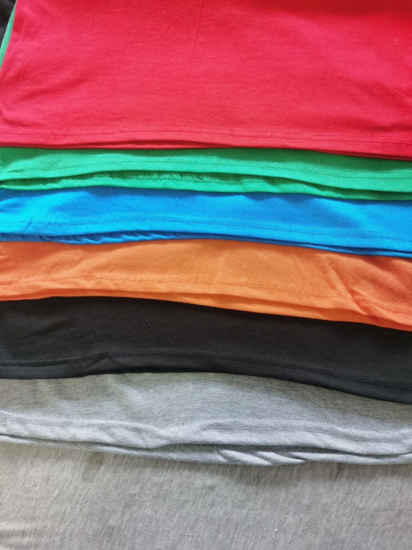 2025 Summer Colorful 160g Advertising T-shirts Cultural T-shirts can be customized Small quantity in stock