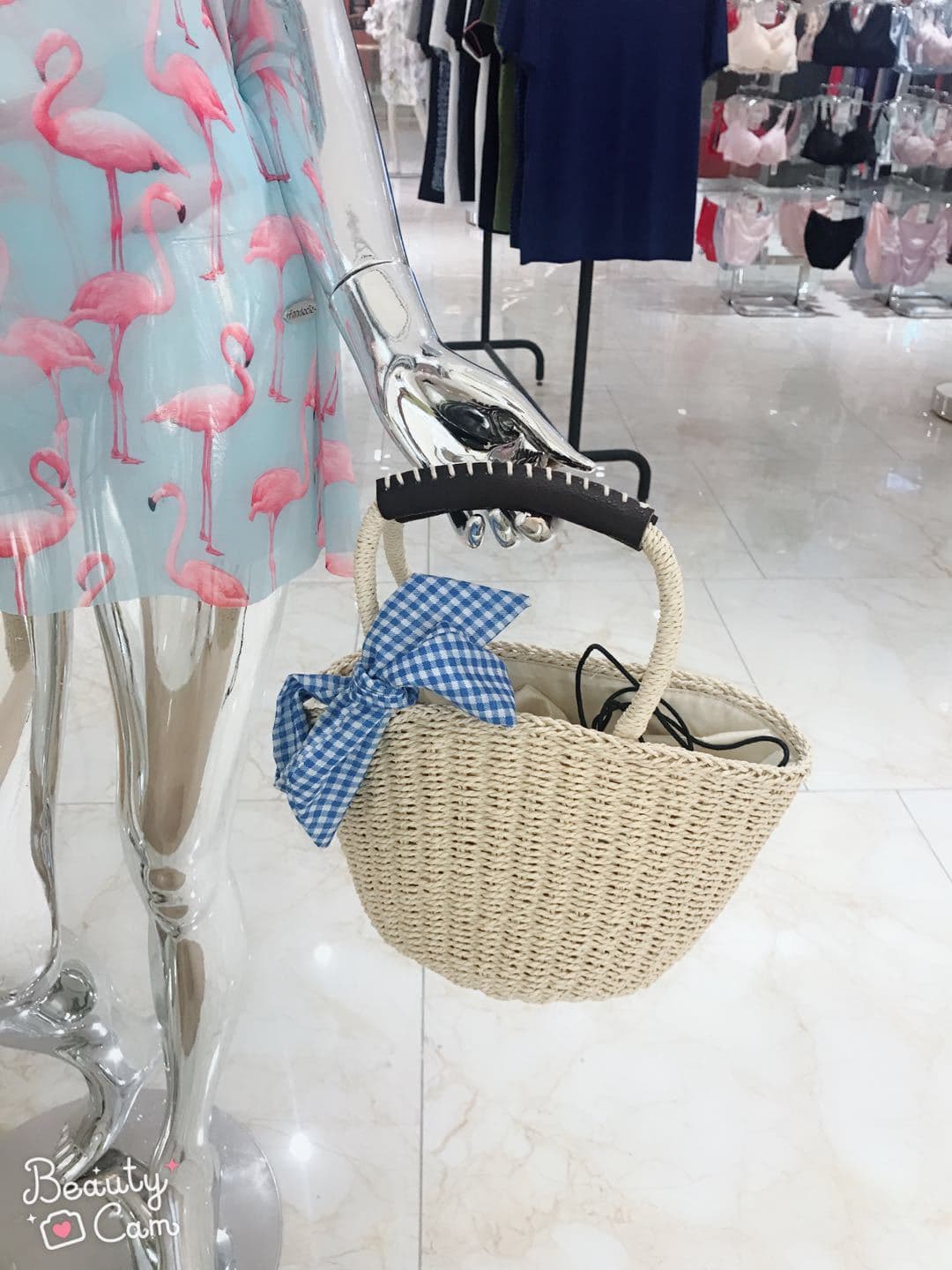 Forest-style Fresh Female Bag Summer Woven Straw Handbasket Paper Rope Tote Bag Rustic Beach Bag Straw Bag