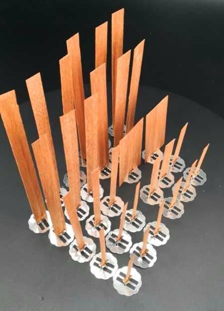 Various specifications of wooden candle wicks, wooden wax wicks, wicks, jar wax, soy wax wood chip cores, wood core wood wax thread candle ropes