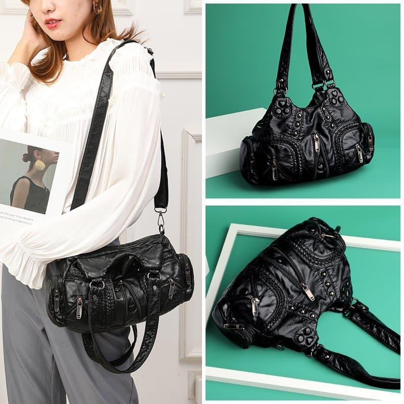 Amazon Cross-border Women's Bag 2025 Korean Style New Fashion Shoulder Bag European American Trendy Crossbody Women's Handbag Wholesale