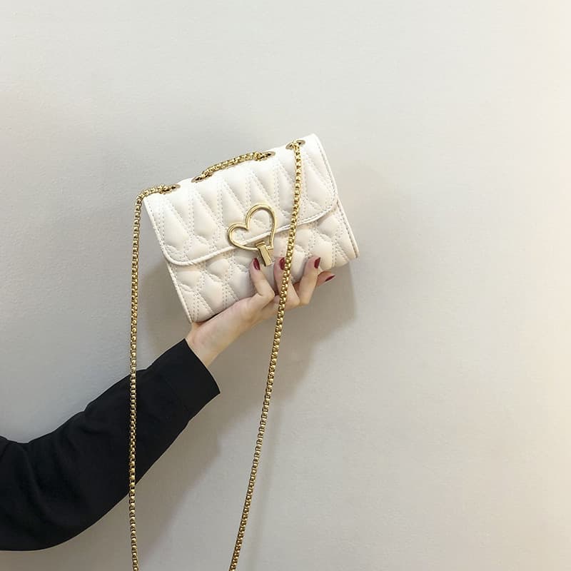 High-end small bag for women 2020 summer new Korean version versatile small square bag internet-famous popular ins chain crossbody bag