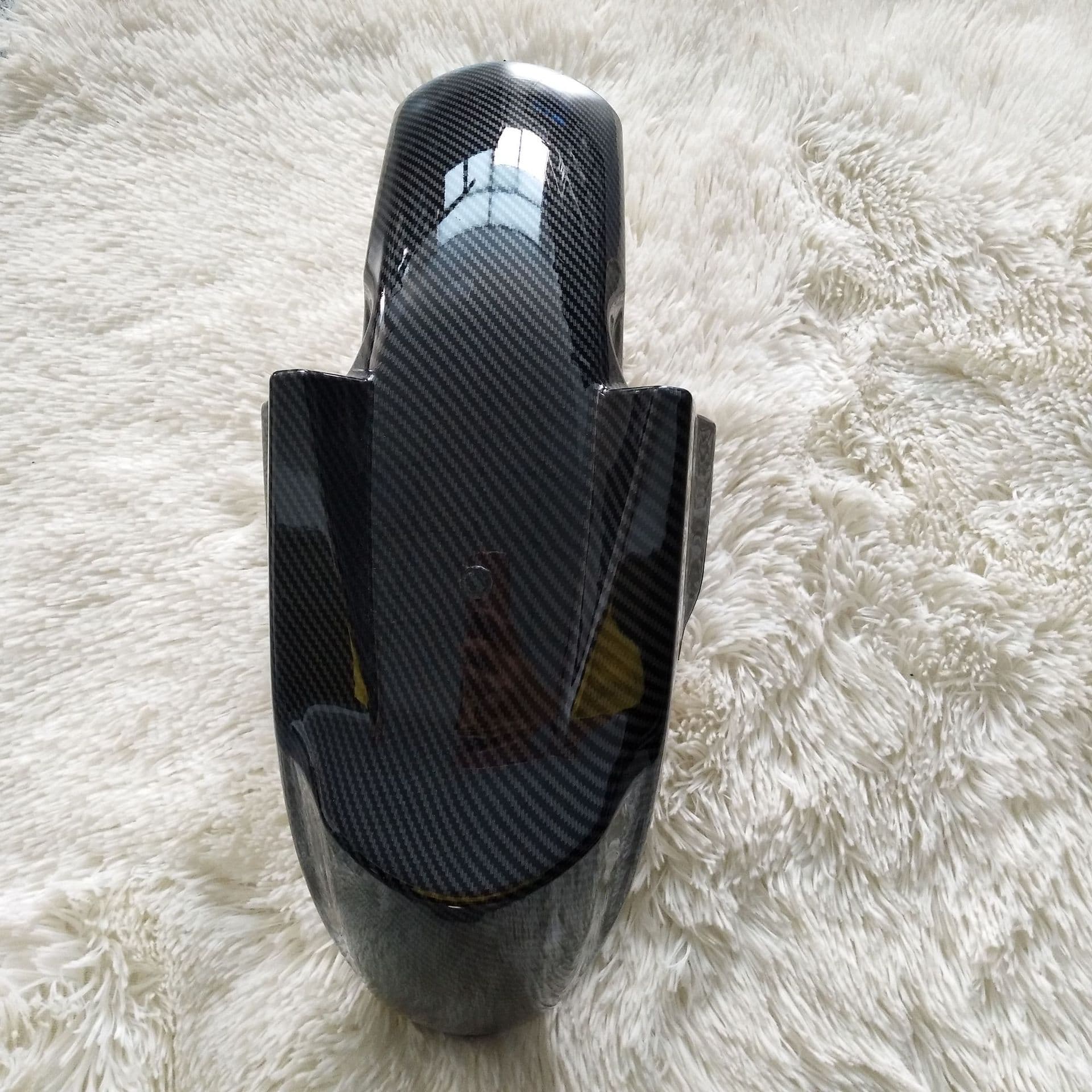 Hydrographic Body Decals for Yamaha LEXI Motorcycle Modification Imitation Carbon Fiber Plastic Parts