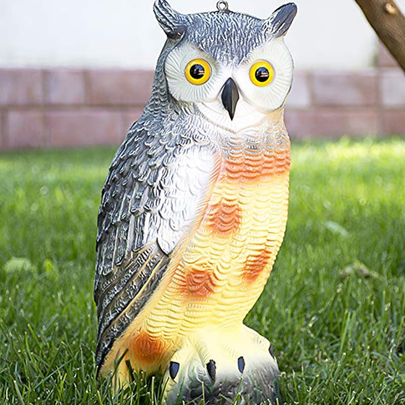 Cross-border bird repellent owl simulation crow birds simulation outdoor bird repellent artifact pastoral hunting shooting bait