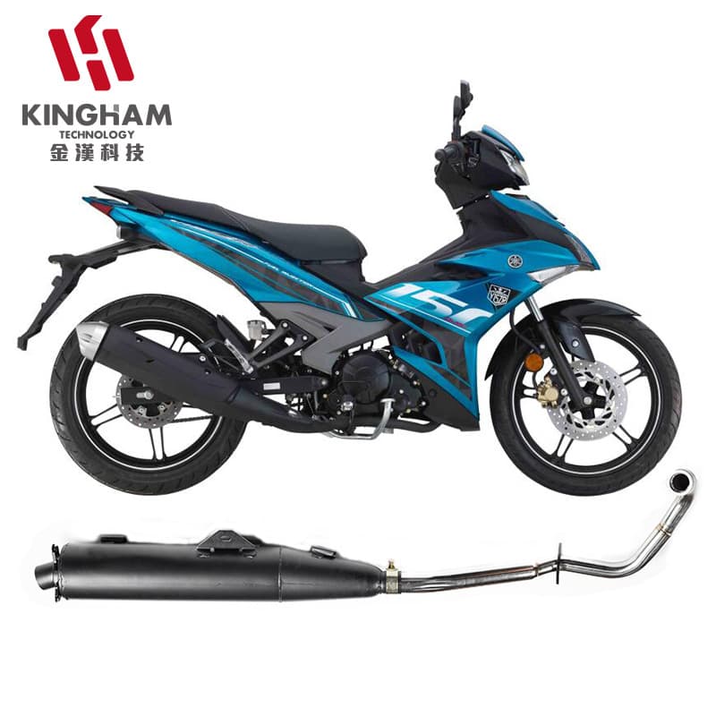 Motorcycle Exhaust Pipe Stainless Steel Front Section Custom Fit for YAMAHA Y15ZR