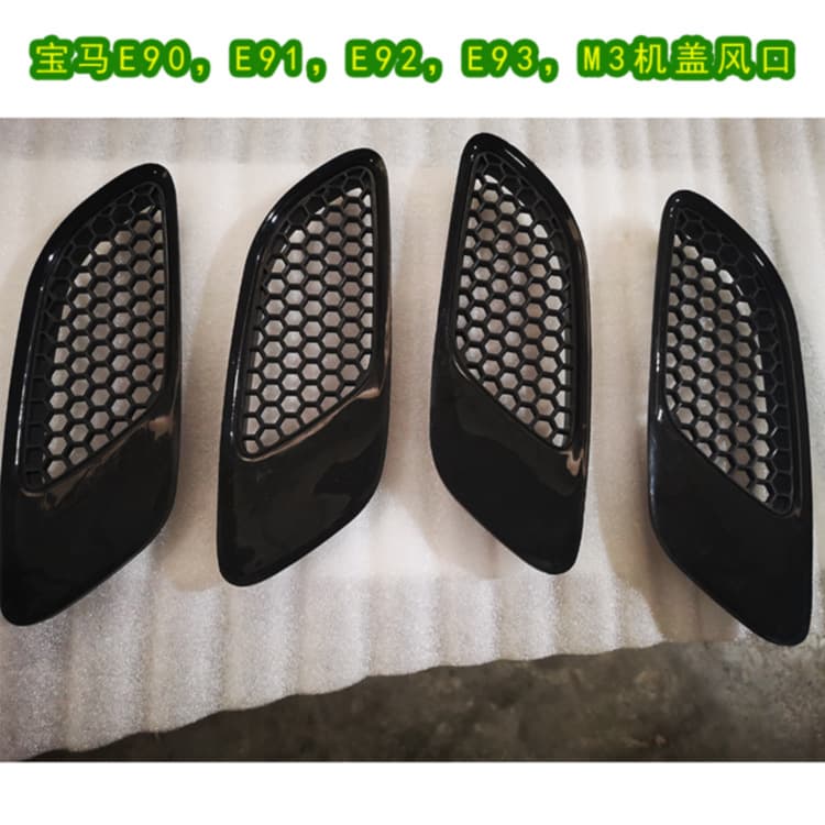 Fits BMW M3 hood vents E90 E91 E92 E93 engine hood modification vents, factory direct, in stock
