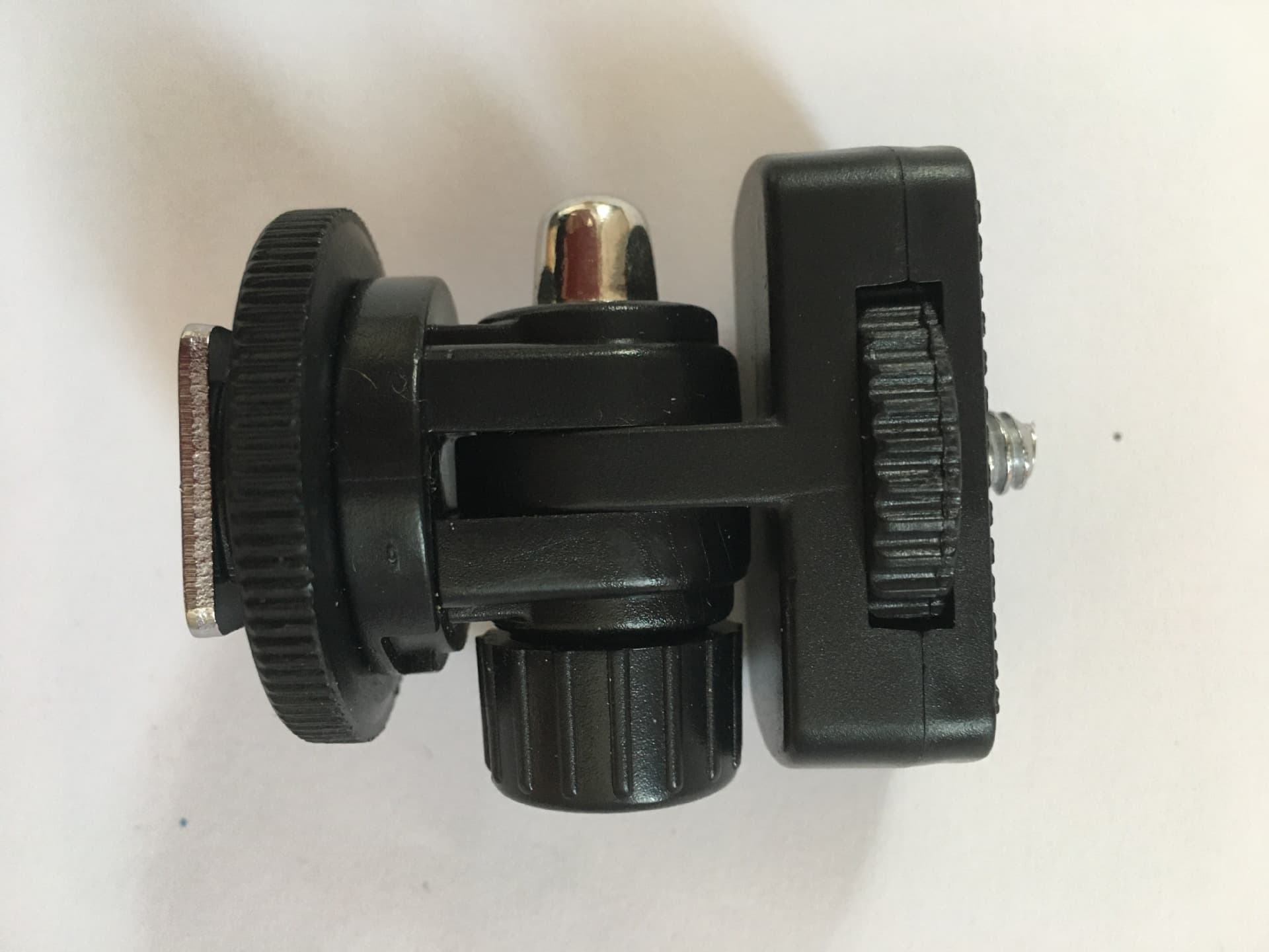 Universal Hot Shoe Mount - Multi-purpose Hot Shoe Base Second Generation Gimbal with 1/4 Universal Screw Hole