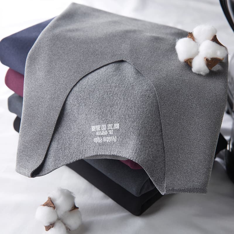 Seamless warm vest, men's fleece-lined thickened tight fit thermal base shirt sleeveless vest cotton autumn/winter trendy.