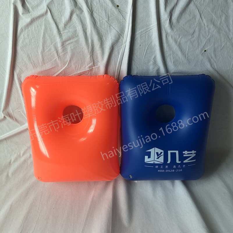 Manufacturer produces PVC inflatable lightweight filling bags for bathrooms and toilets.