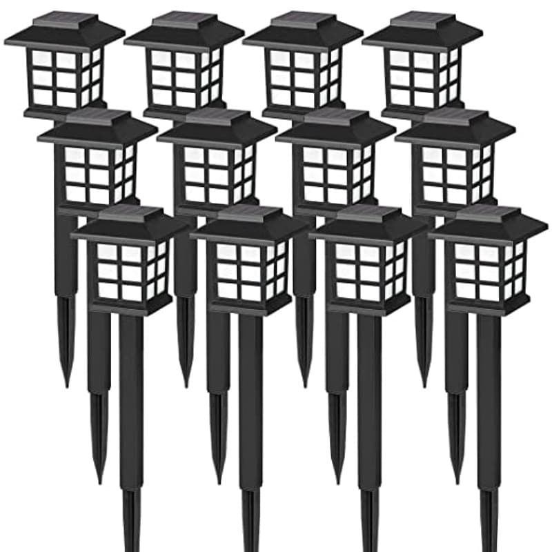 Solar Lawn Light Waterproof Courtyard Landscape Light Outdoor Grass Small Palace Lantern Stake LED Night Light Garden Light
