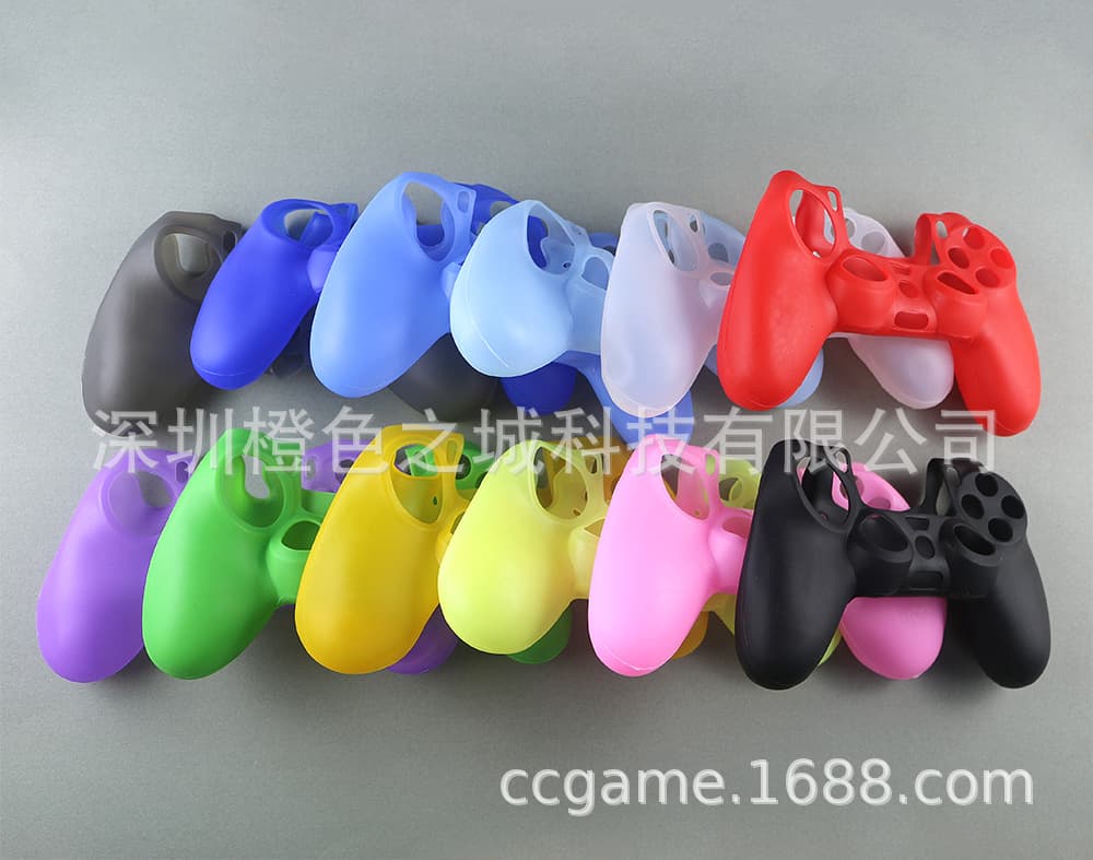 Silicone Protective Case for PS4 Controller, PS4 Controller Silicone Cover, Anti-Slip and Sweat-Proof Protection