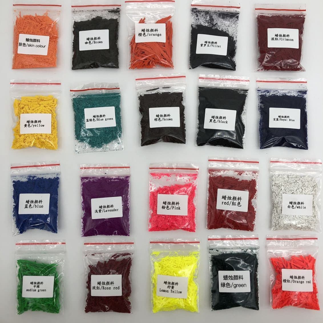 Candle pigment DIY candle dyeing msds export wax dye pigment powder