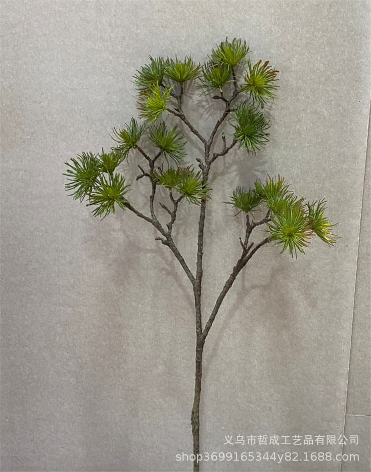 Simulated pine branches, pine needles, pine branches, simulated thuja branches, fake beauty pine cypress branches, pine leaves, welcoming pine plants