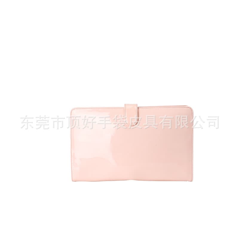 Korean Style New PU Beauty Bag Pink Women's PU Lipstick Storage Bag Multifunctional Portable PU Brush Bag