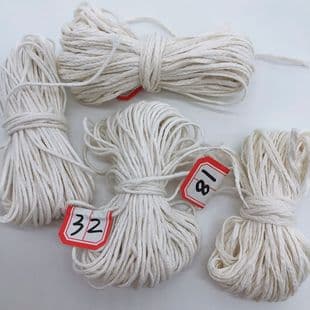 Candle Braided Thread, Candlewick, Dense Tight Candle Wick, DIY Candle Cotton Thread Wick, Wick Rope