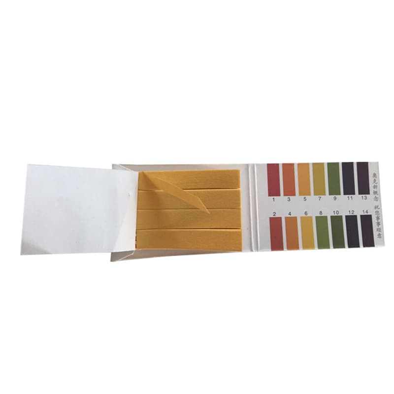pH Test Paper Detection Strips, pH Universal Test Paper 1-14 Neutral Packaging, Acid-Base Test Paper