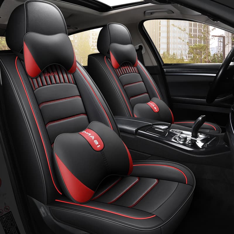 Suitable for Toyota Corolla Vios Ralink 2019 2021 Car Seat Cushion All-Inclusive Seat Cover Leather Seat Cushion