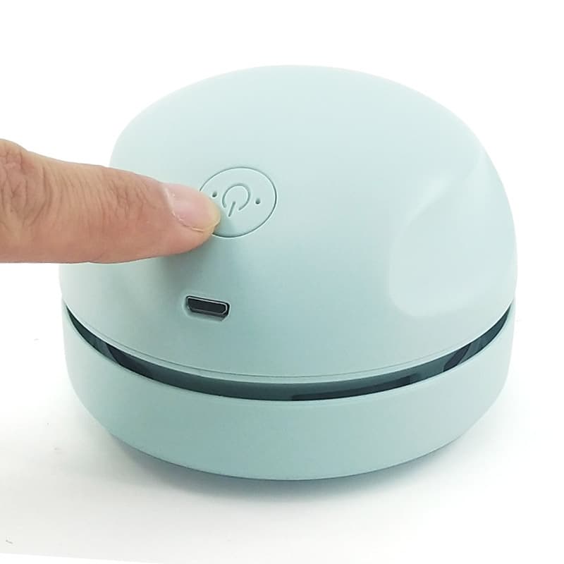 Creative new desktop vacuum cleaner, USB rechargeable, office keyboard handheld cleaner, portable mini wireless.