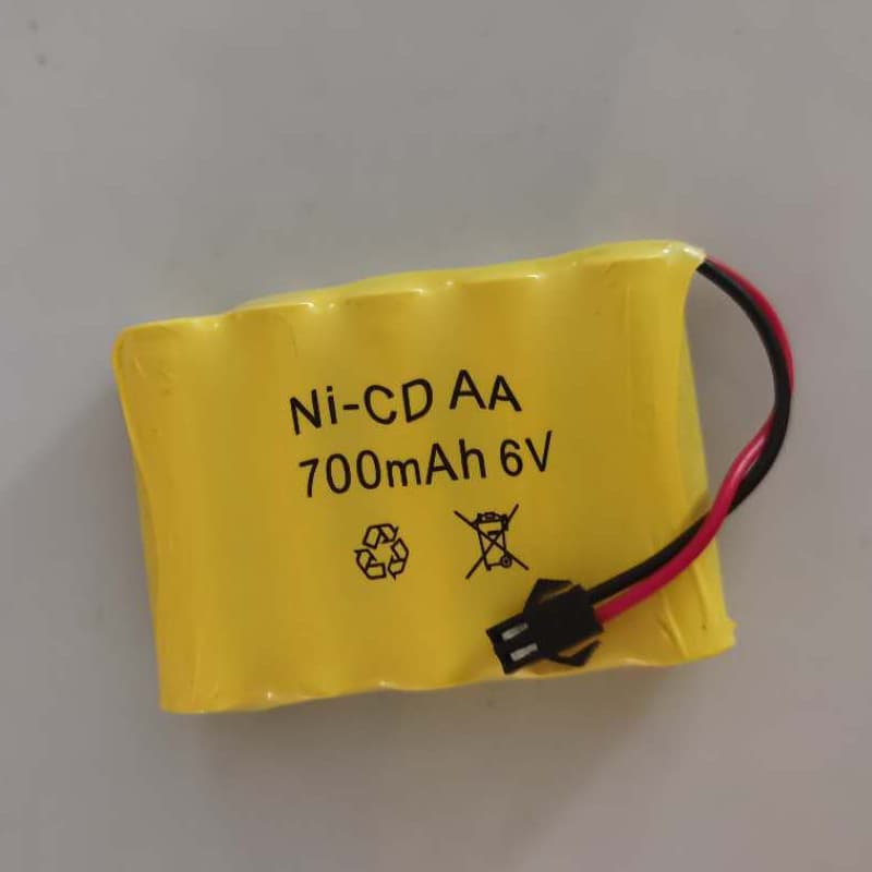 AA Size 6V Toy Rechargeable Battery Pack with SM Connector for Climbing Cars, Off-Road Vehicle Battery Accessories