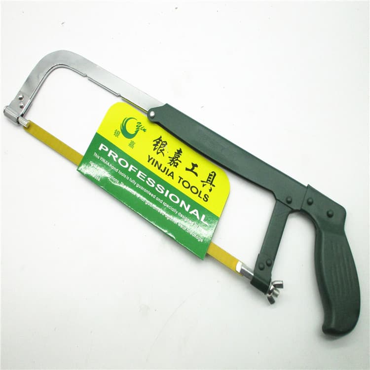 Wholesale Yinjia Hardware Tools Adjustable Hacksaw Frame Semi-Automatic Saw Bow Woodworking Tool