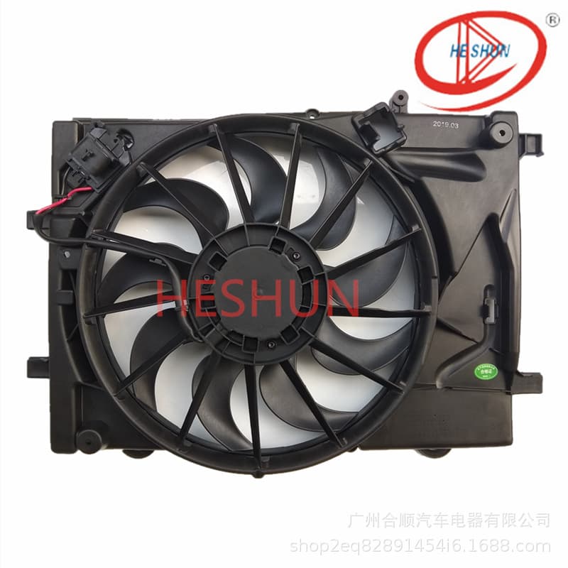 95962645 Compatible with Buick Chevrolet Aveo 1.4 Car Radiator Fan Assembly Electronic Fan