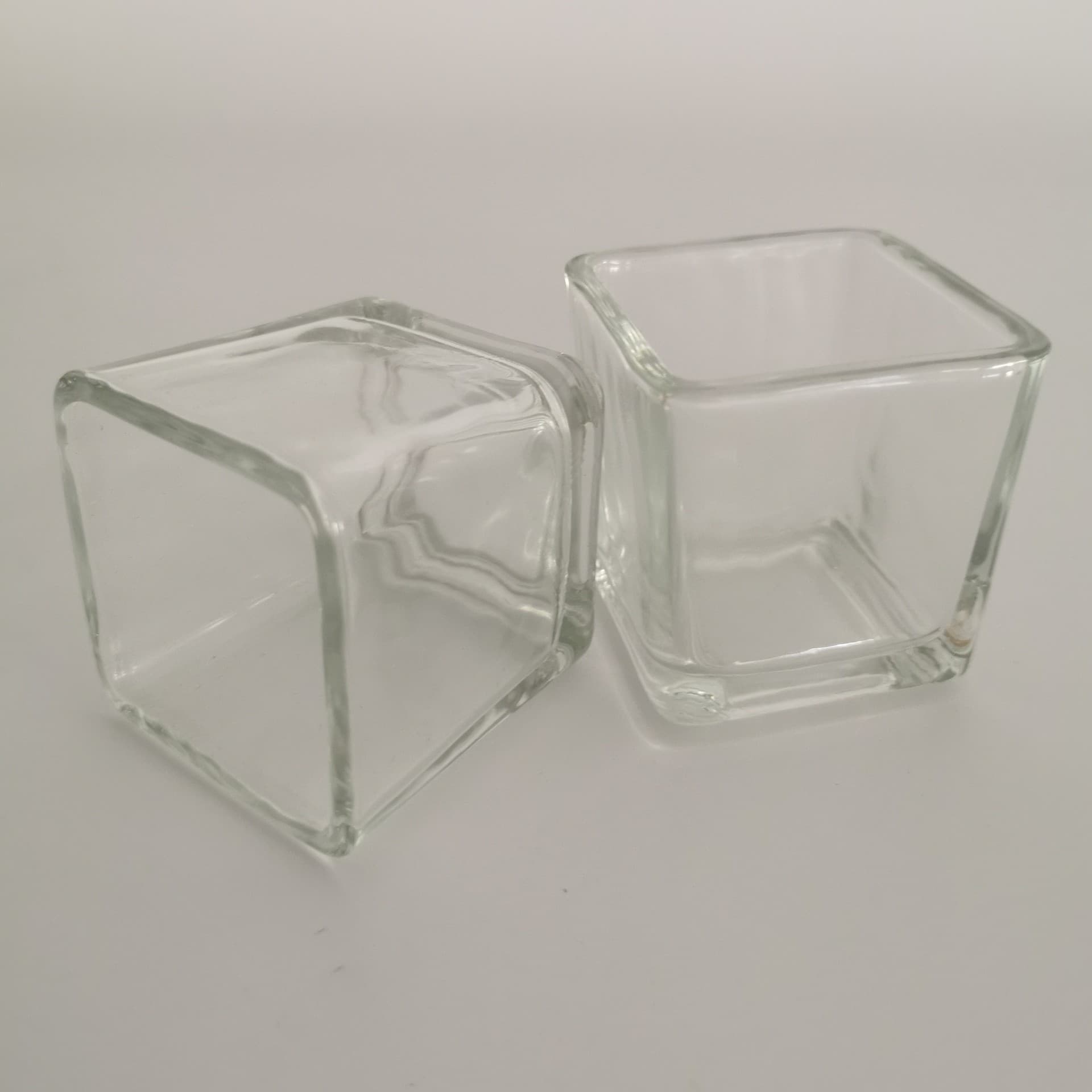 Factory sales diy candle material jelly candle cup candle cup aromatherapy candle cup sea world small square cup