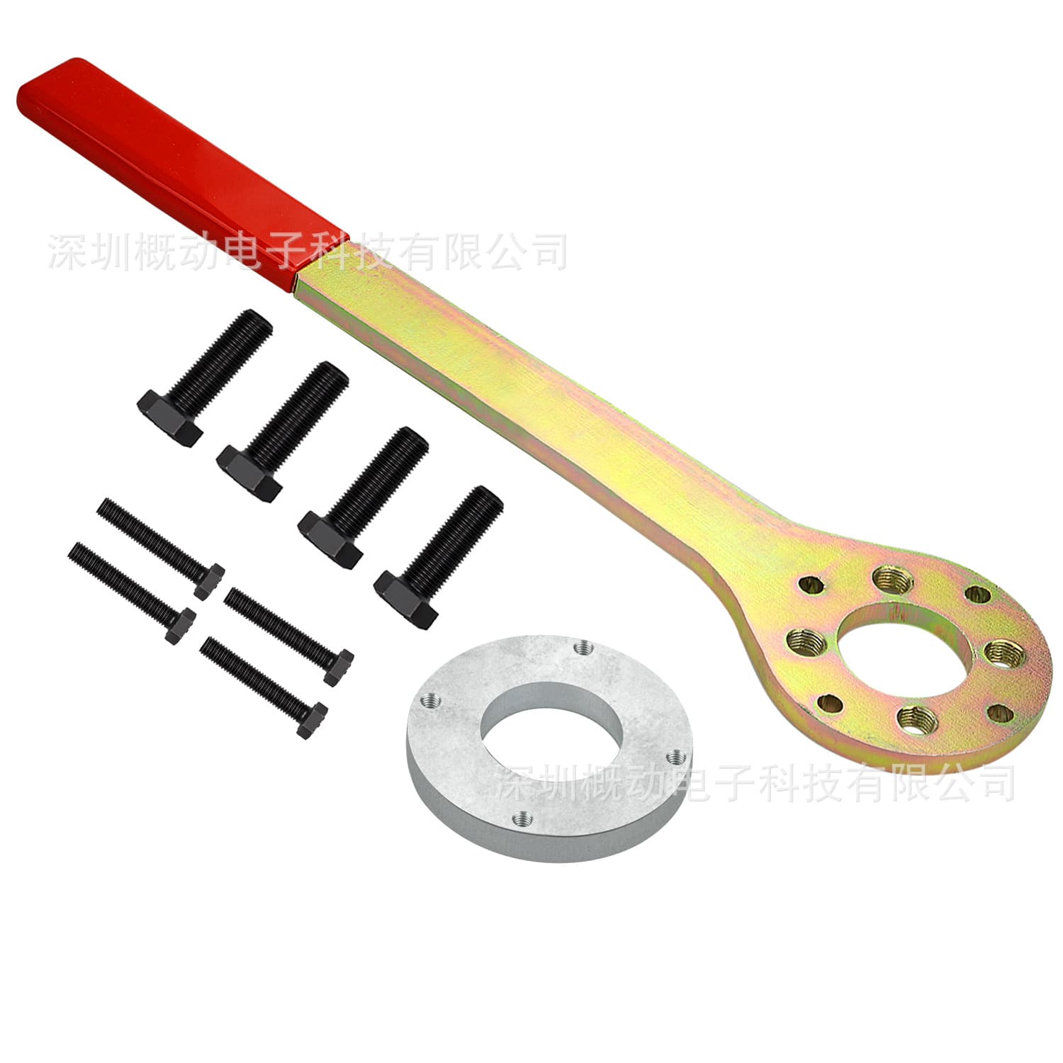 Tool kit for Subaru Impreza Forester crankshaft pulleys, screwdriver holder